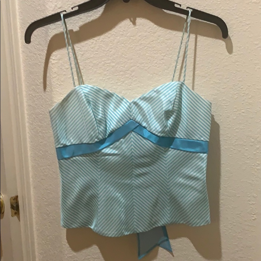 David’s Bridal top